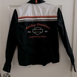 Vintage Harley Davidson Button Up Shirt